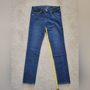 American Eagle Womens dark wash skinny jeans 8 Regular